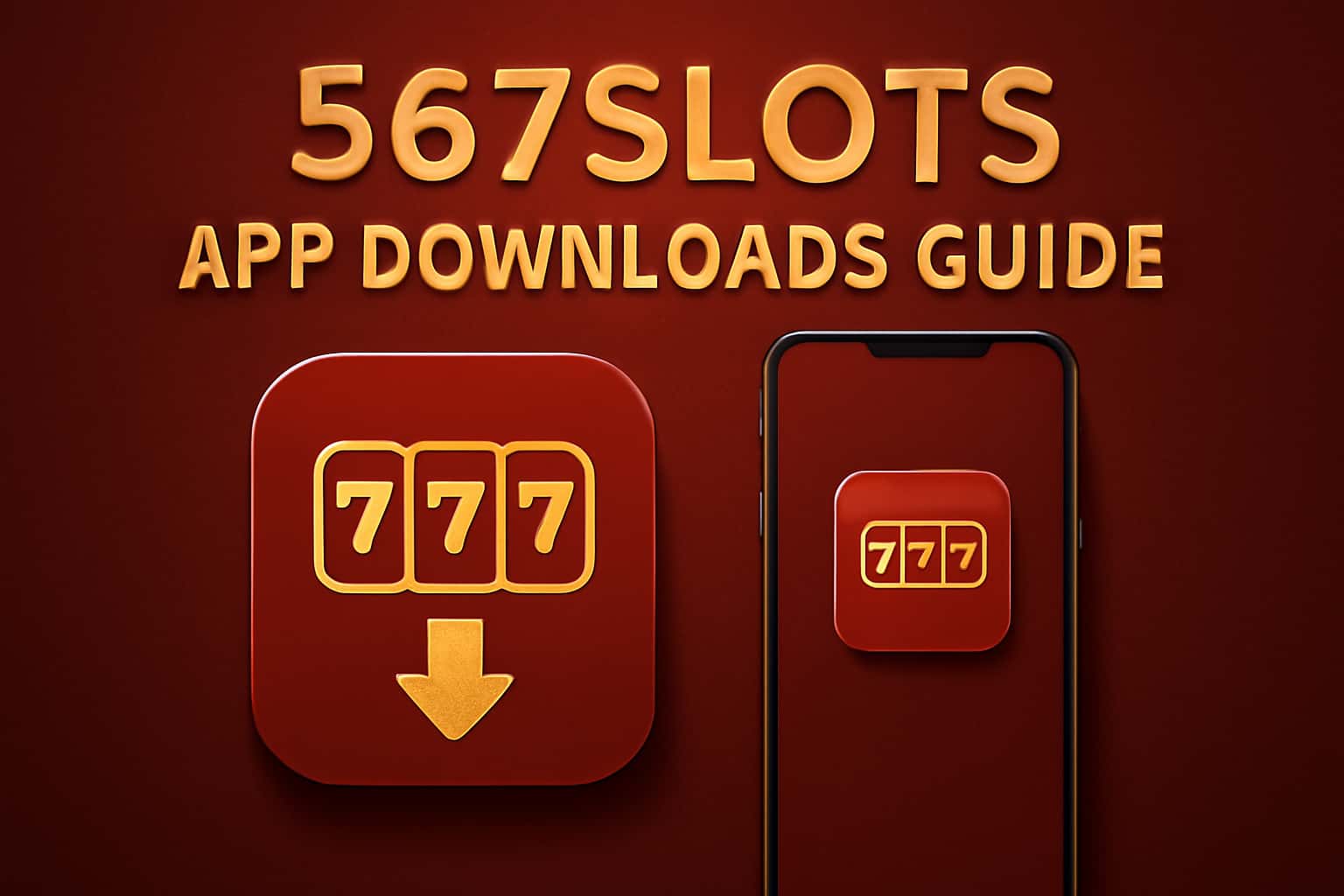 Information scene featuring the 567Slots App Downloads Guide
