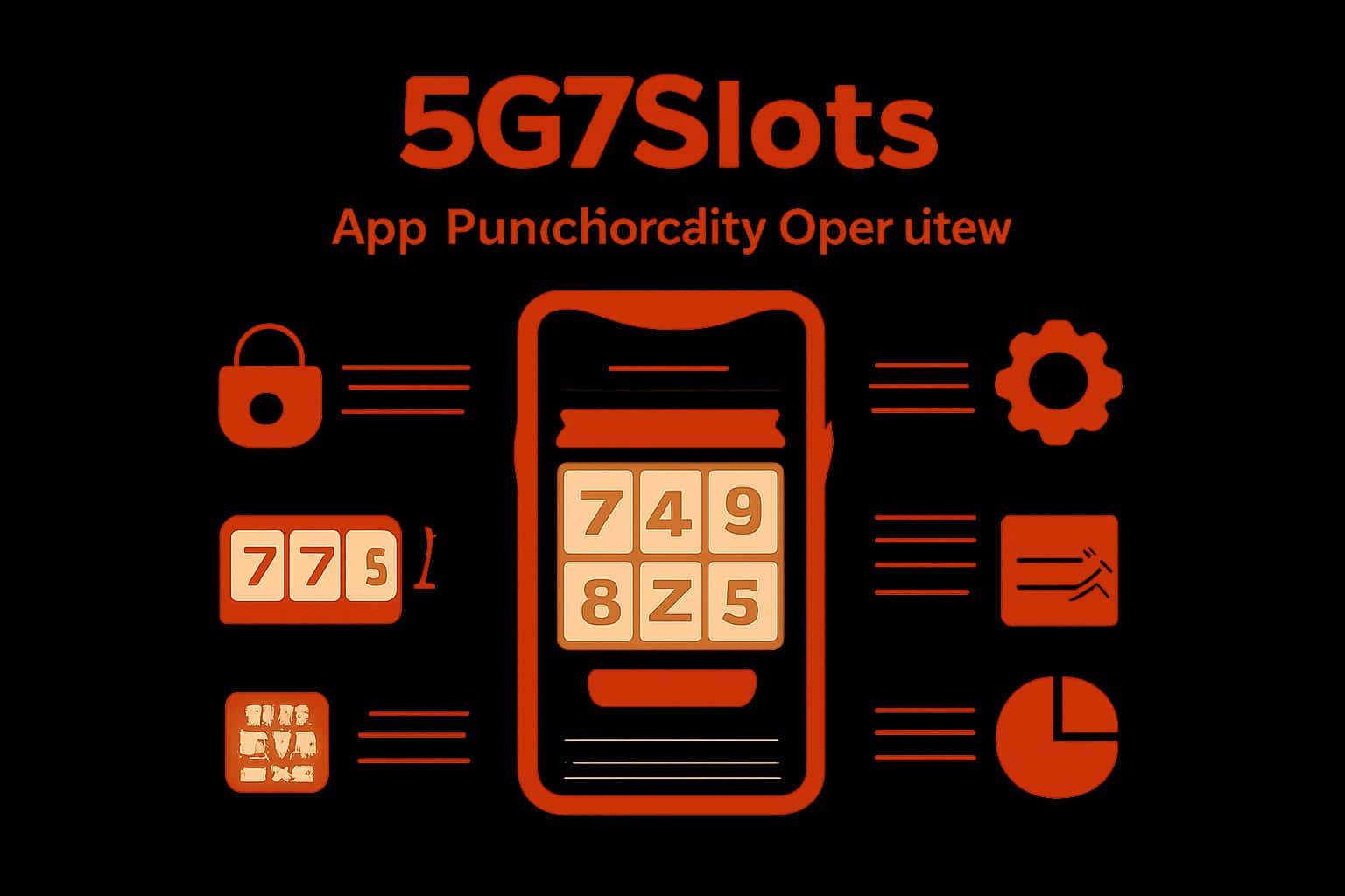 Informational graphic about 567Slots app functionality