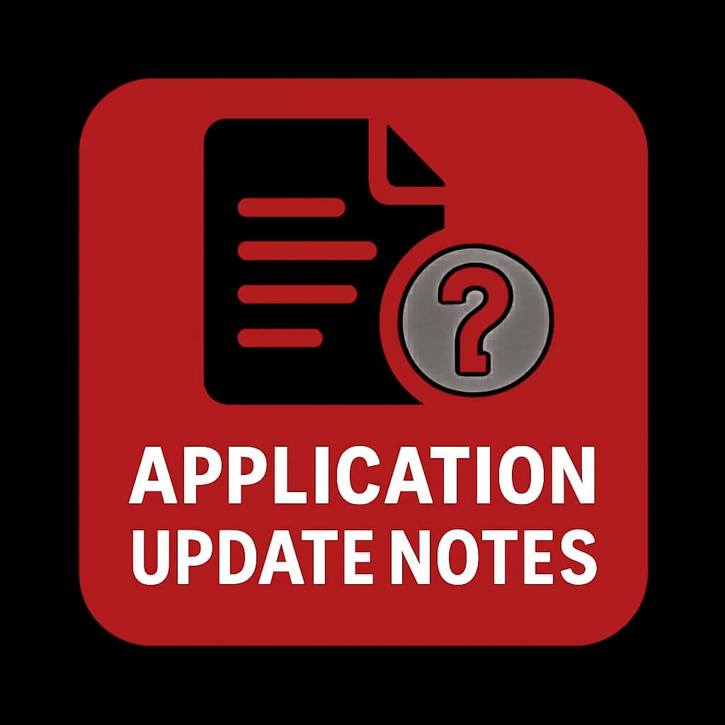 Icon representing 567Slots Application Update Notes.