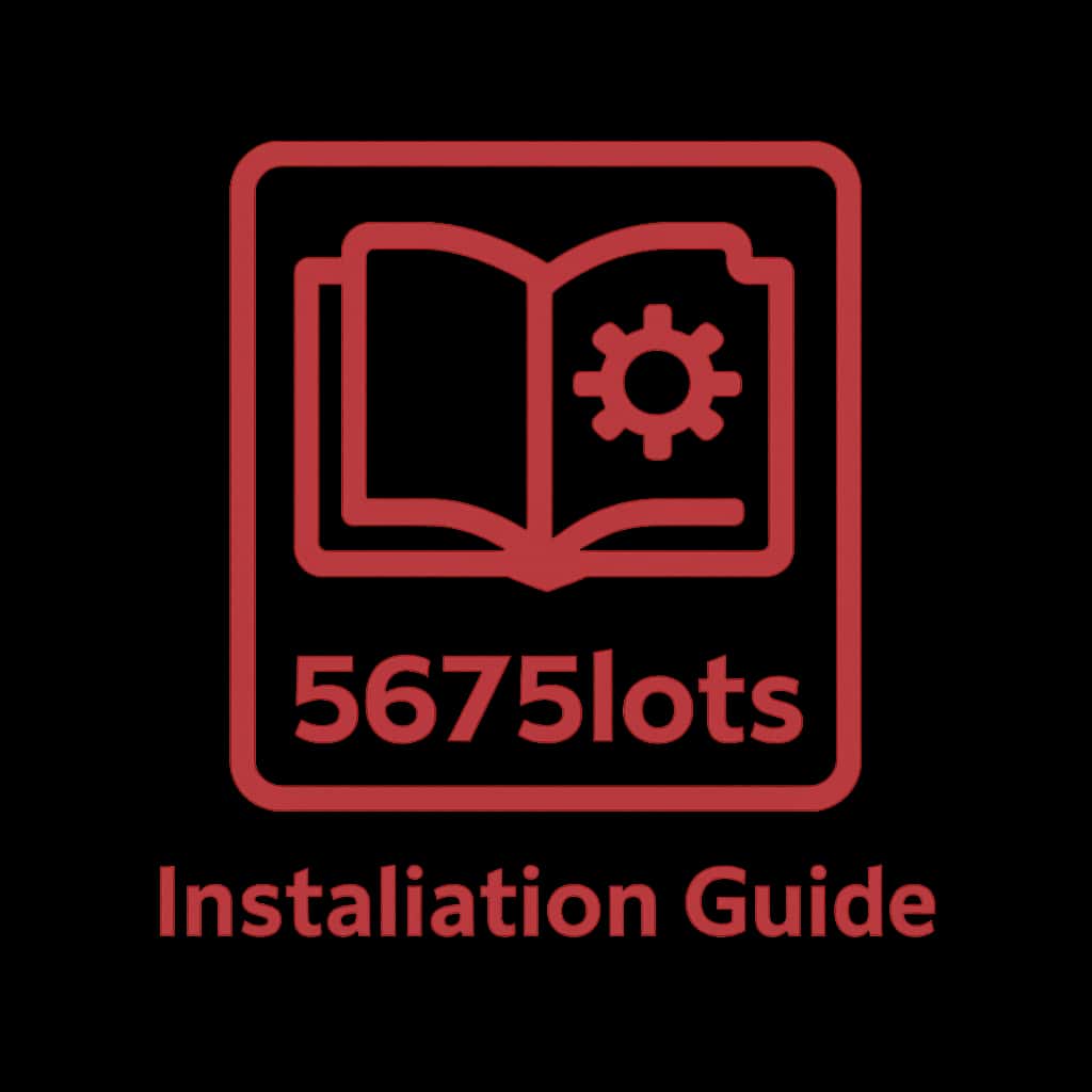 Icon representing the 567Slots Installation Guide, designed in a professional style.
