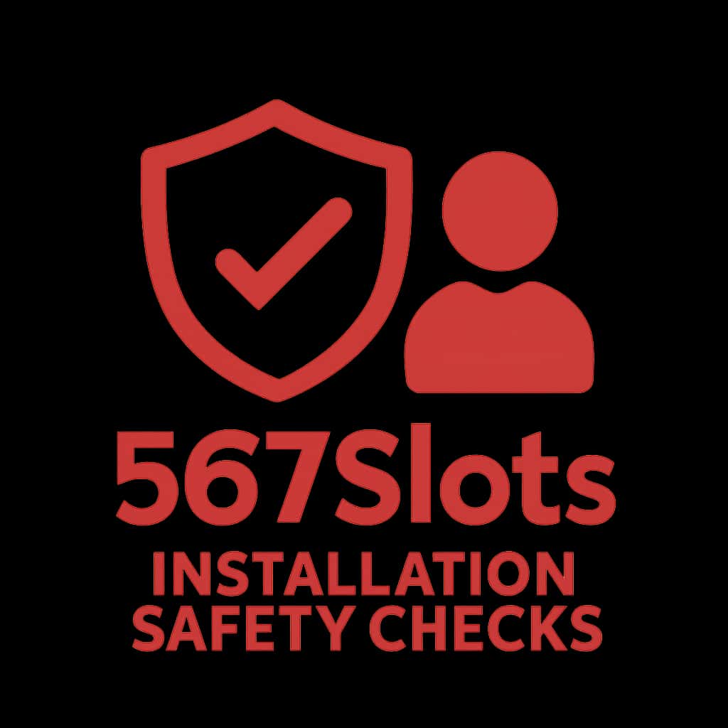 Icon representing 567Slots Installation Safety Checks guide.