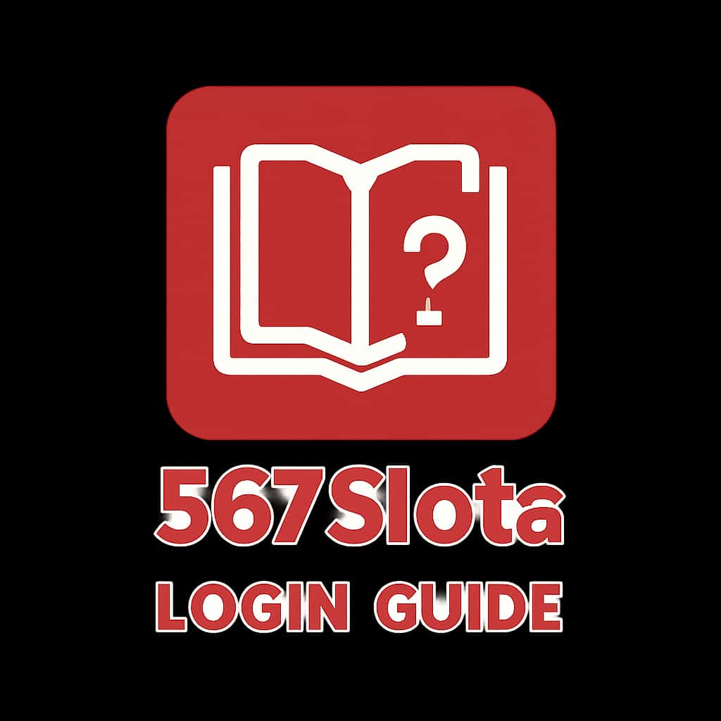 An icon representing the 567Slots Login Guide.