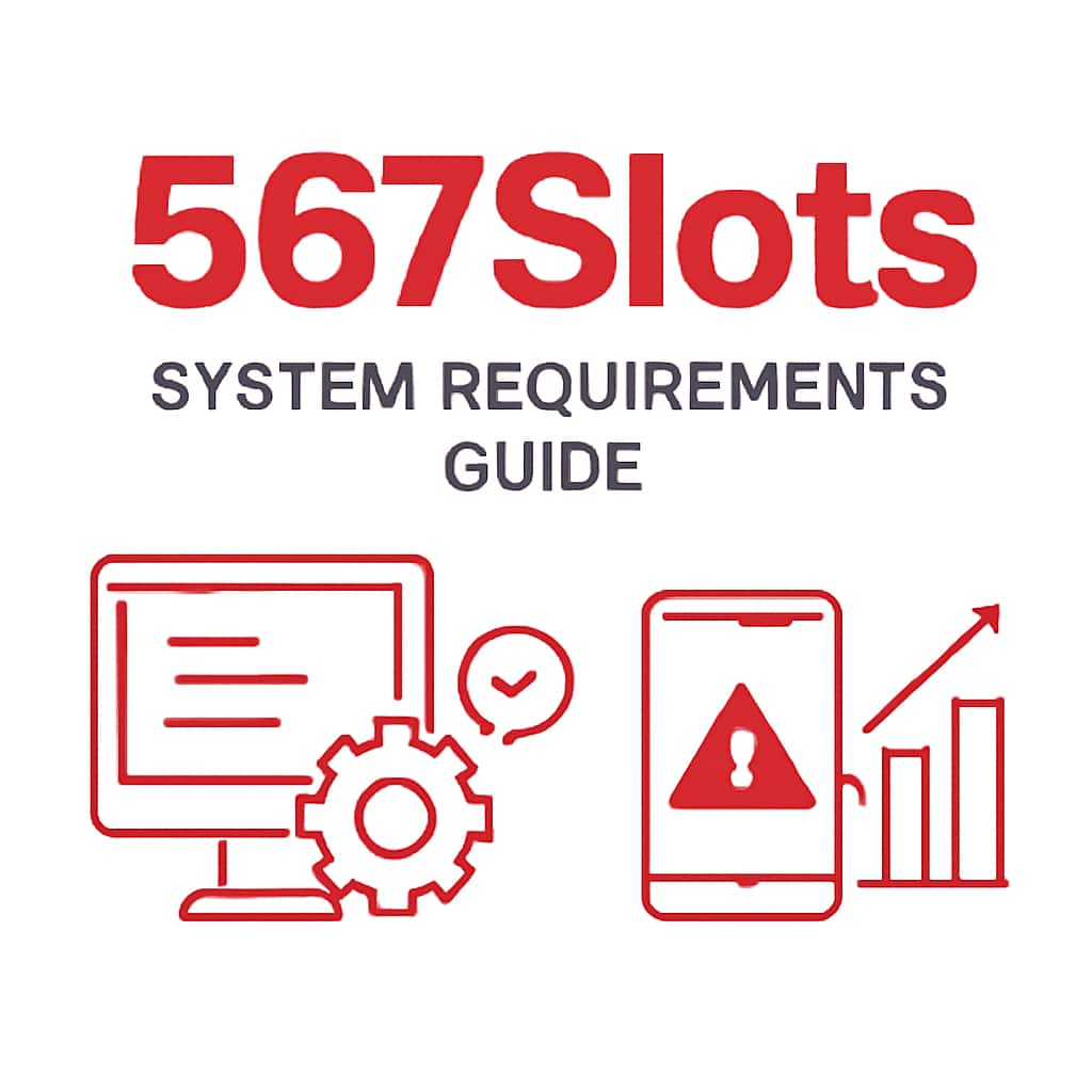 Educational diagram about 567Slots system requirements.