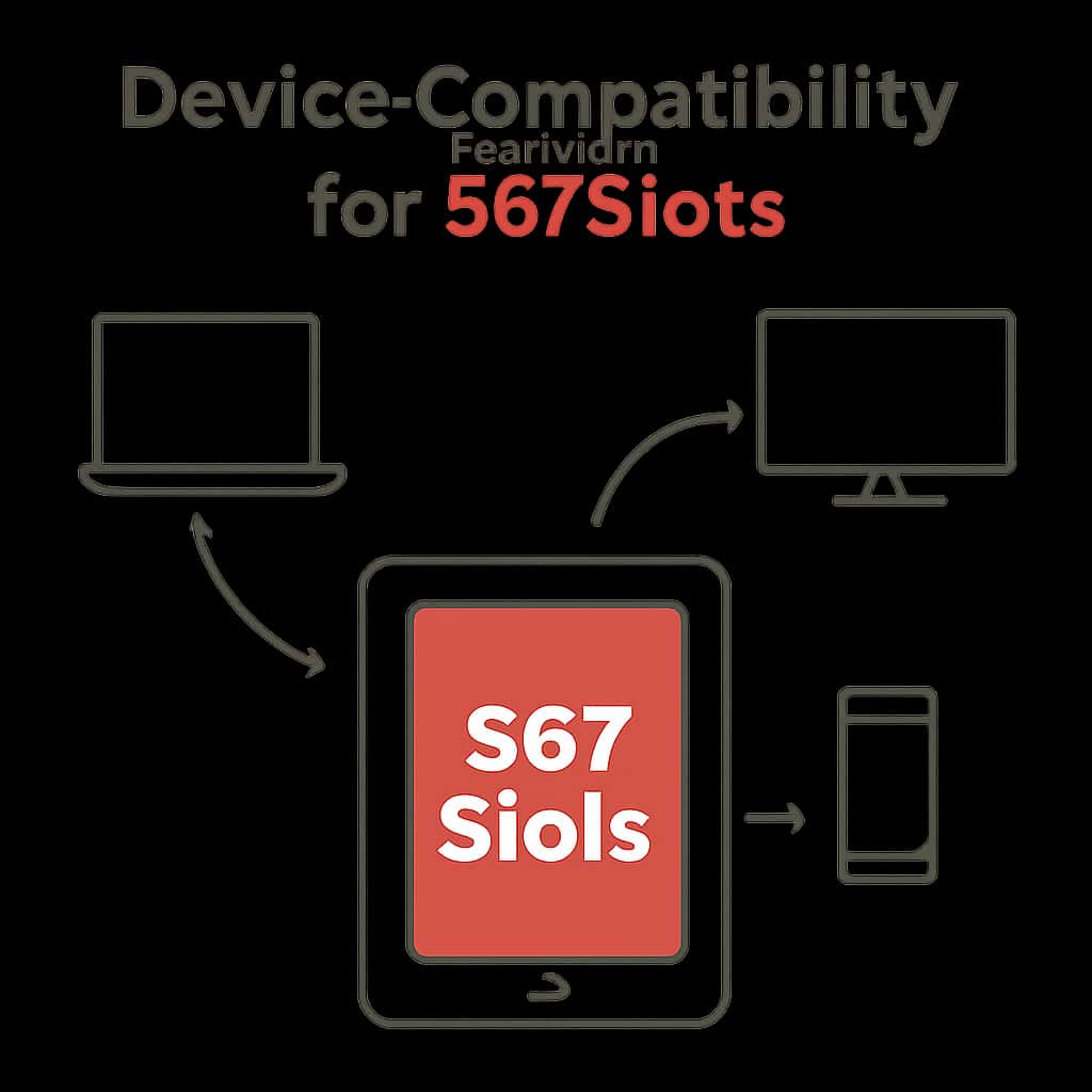 Diagram illustrating device compatibility for 567Slots.