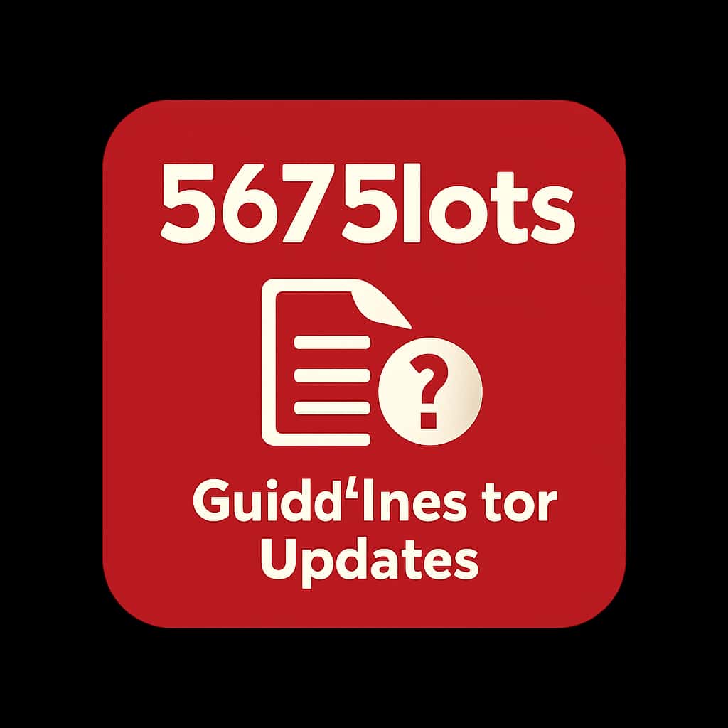 Icon representing the Guidelines for 567Slots Updates.