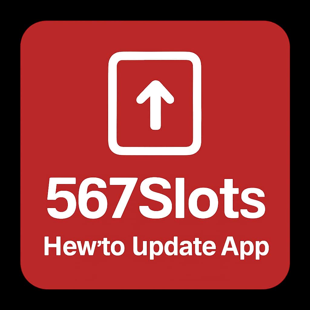 Icon representing 567Slots app update guide