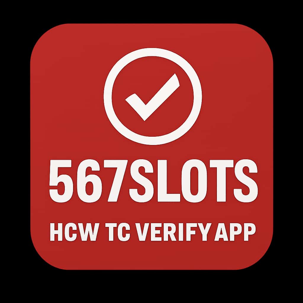 An icon symbolizing the verification guide for the 567Slots app.