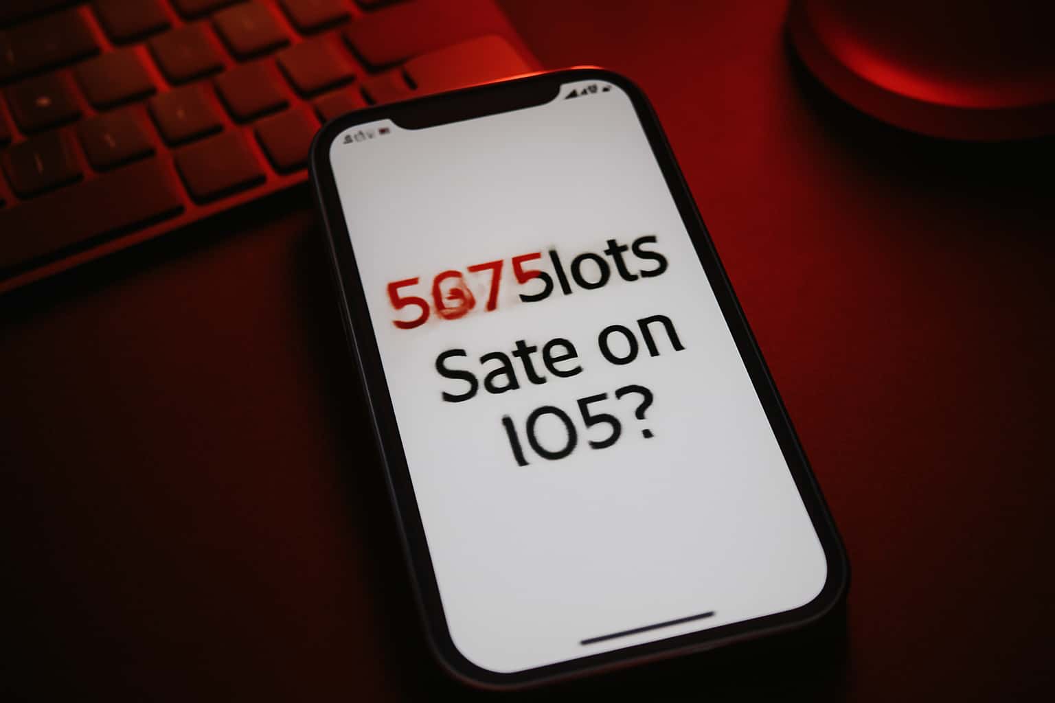 Informational scene discussing the safety of 567Slots on iOS.