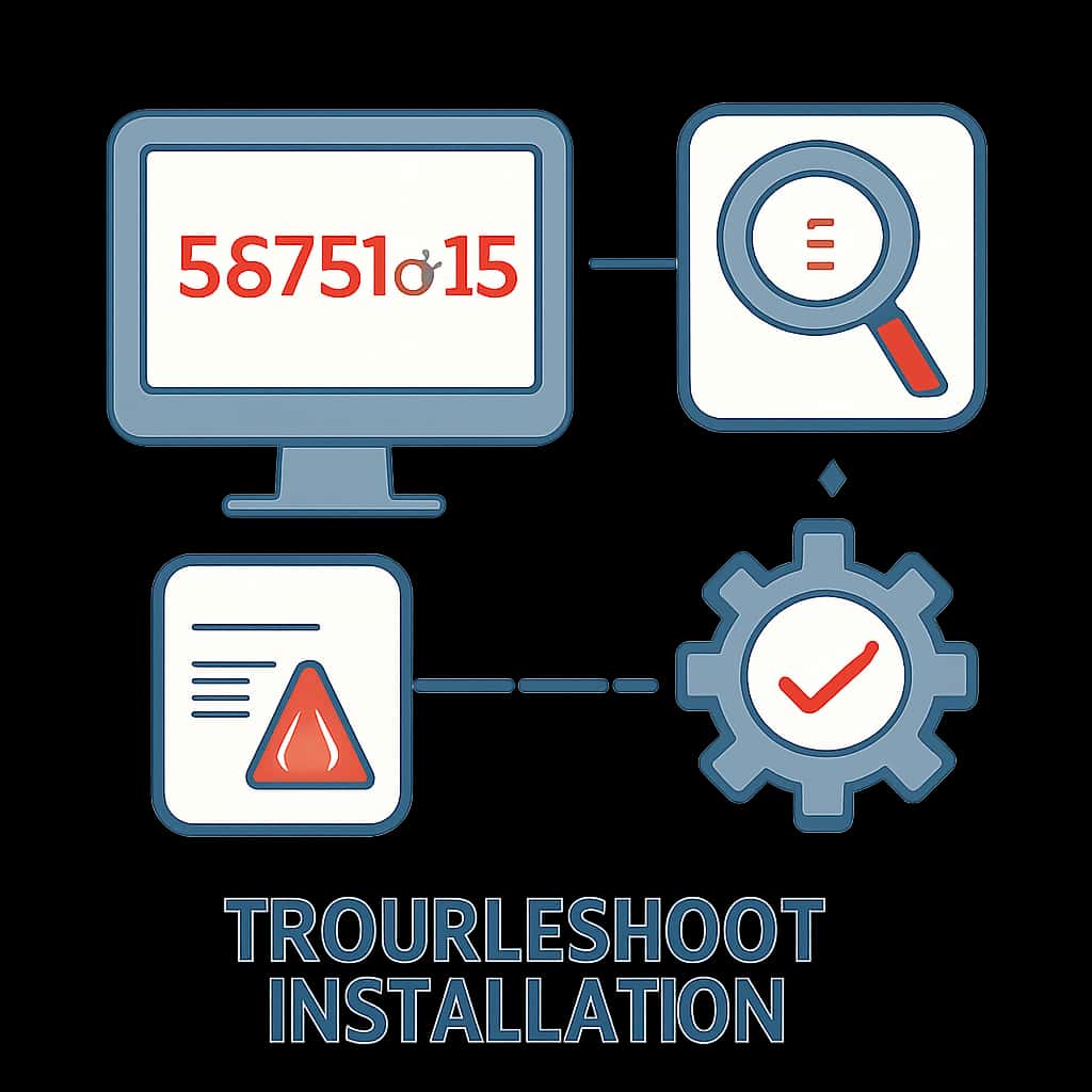 Diagram explaining common installation issues for 567Slots.
